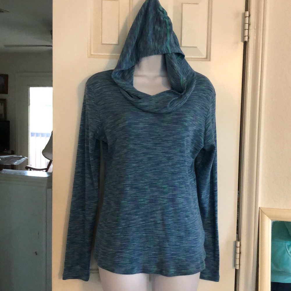 Columbia Blue Hooded Sweatshirt